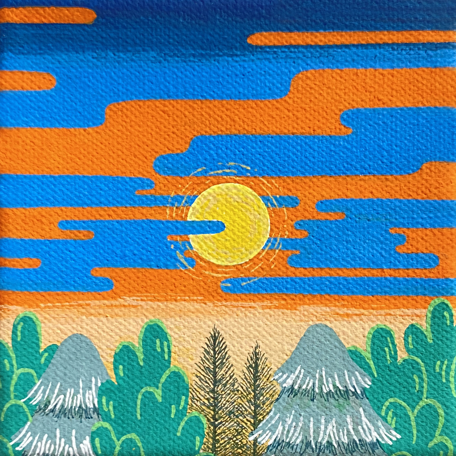 정원(Sunset time)