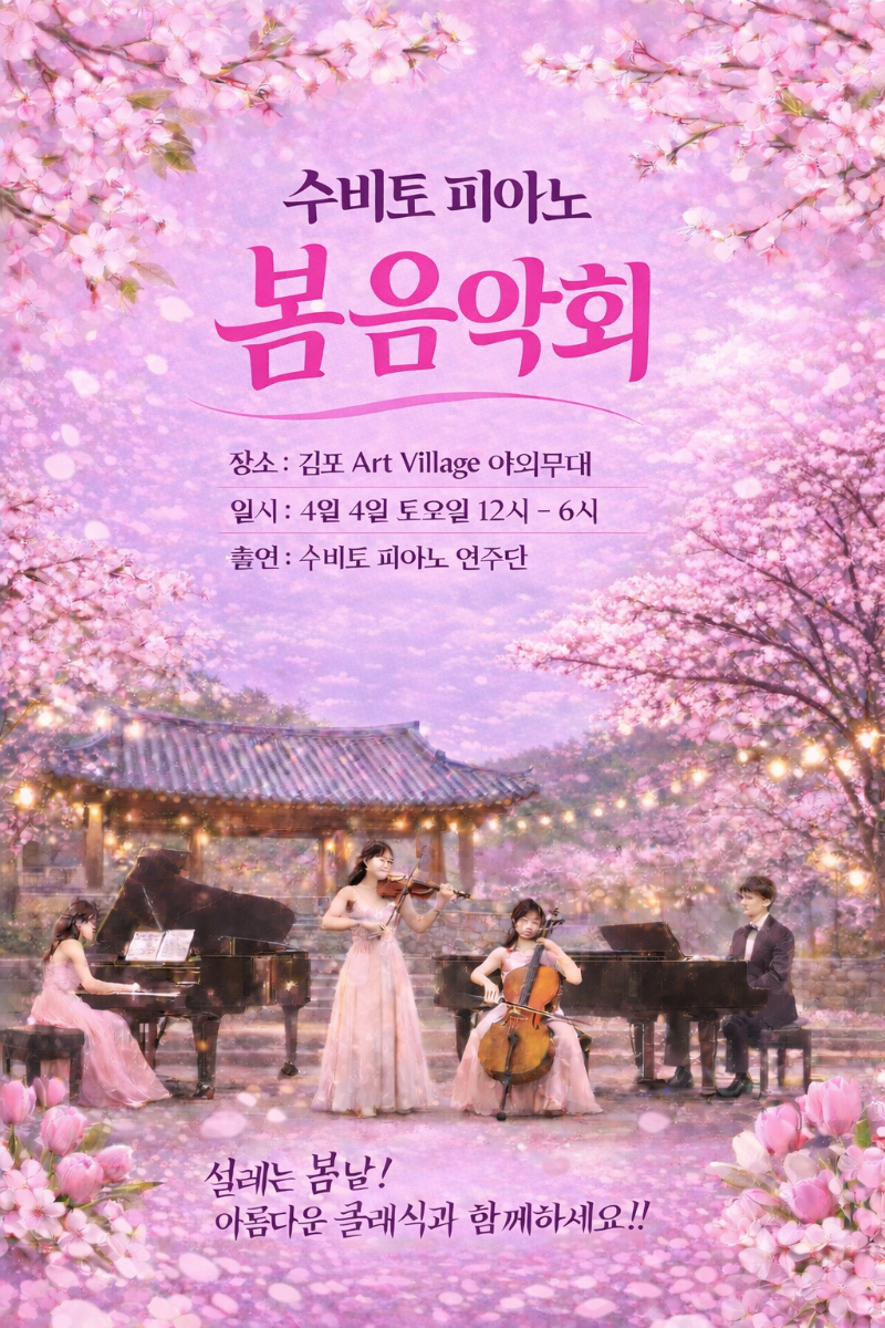 수비토피아노 봄음악회
